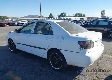 2004 Toyota Corolla Ce z USA, uszkodzony, nr VIN 1NXBR32E84Z296341